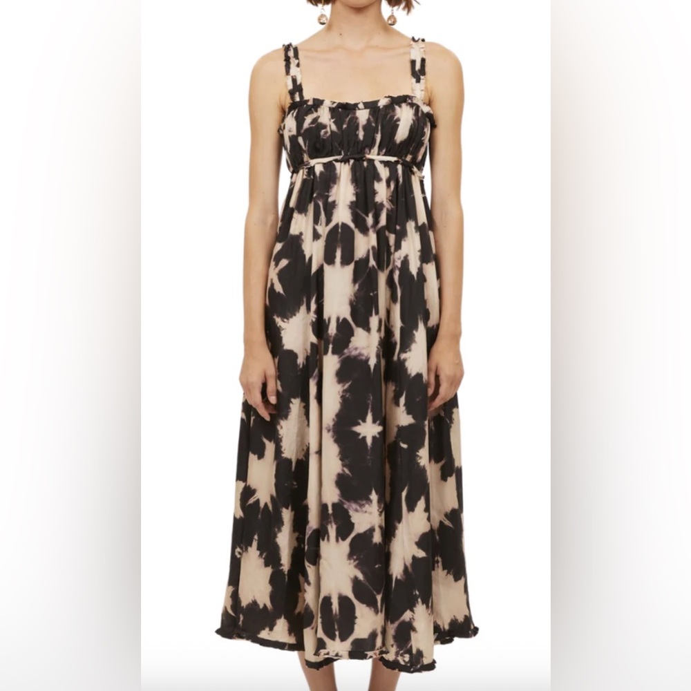 Ulla Johnson Penelope Dress in Noir Blur